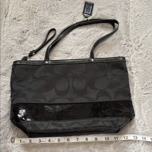 Coach Black Signature Women's Purse